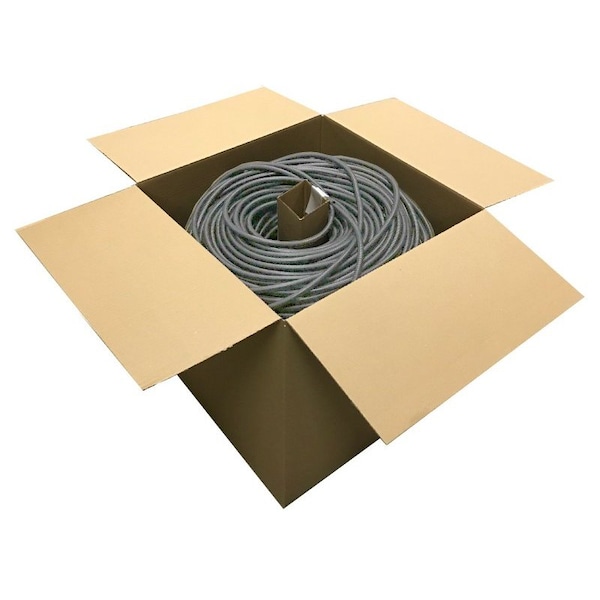 Kable KontrolÂ® - Flame Retardant Polyethylene Split Wire Loom Tubing - 3/4 Inside Diameter - 550' Length - Gray